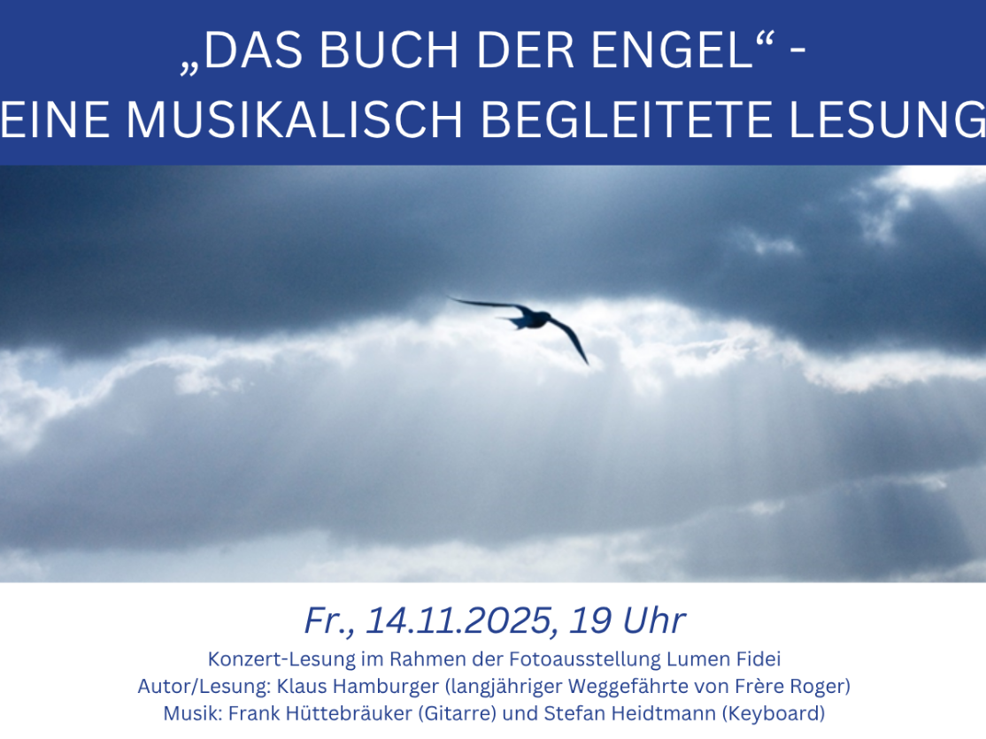„Das Buch der Engel“ - Eine musikalisch begleitete, literarische Lesung