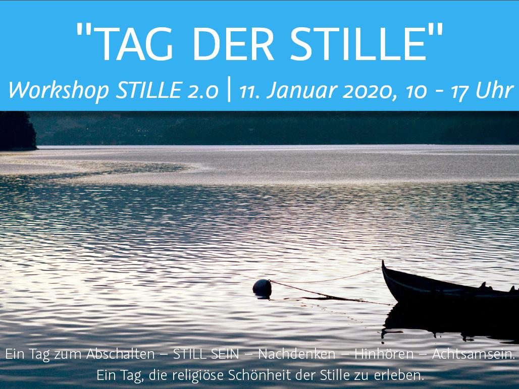 Tag der Stille - Workshop Stille 2.0