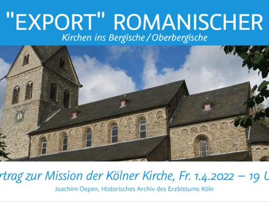 'Export' romanischer Kirchen ins Bergische/Oberbergische