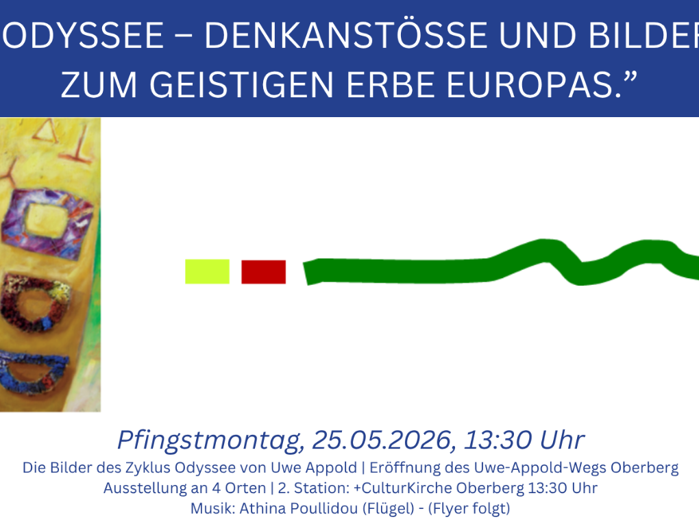 „Odyssee – Denkanstöße und Bilder zum geistigen Erbe Europas. Die Bilder des Zyklus Odyssee von Uwe Appold“