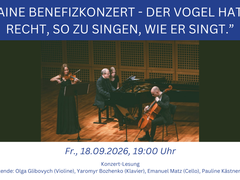 „Der Vogel hat kein Recht, so zu singen, wie er singt.“