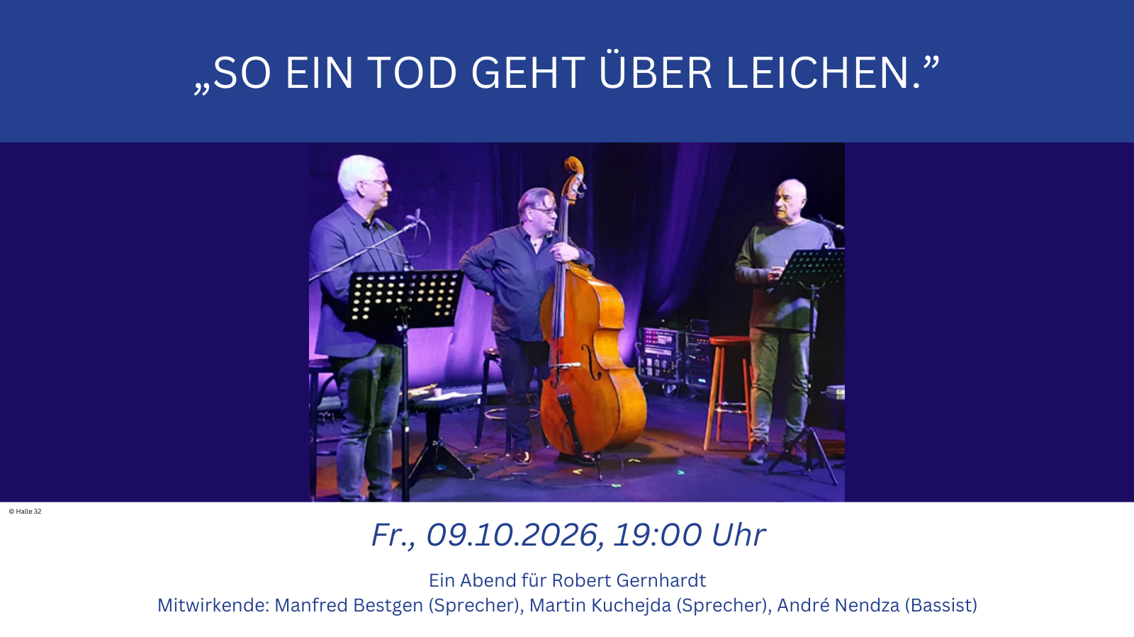 19 - So ein Tod geht über Leichen