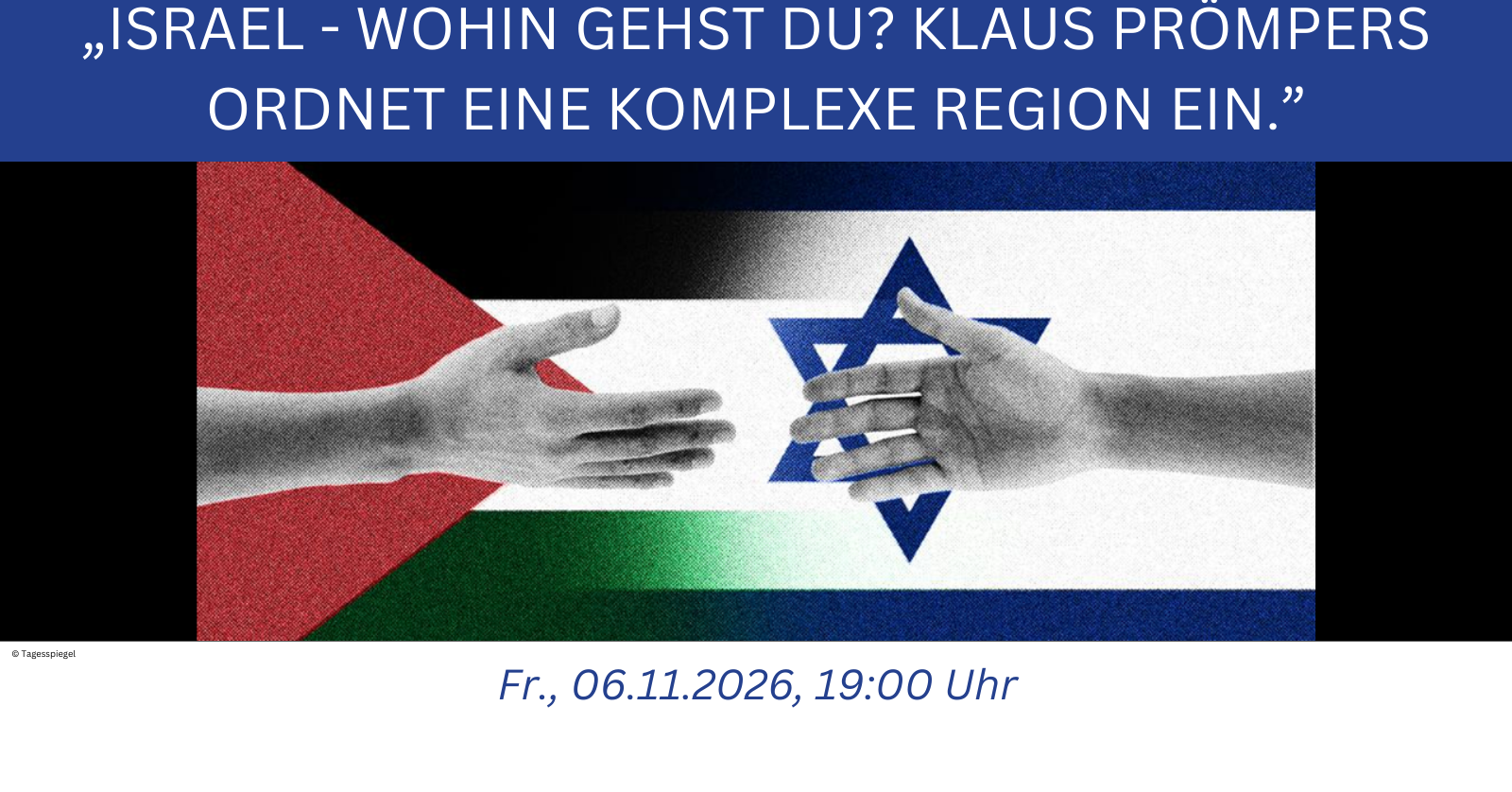 „Israel – wohin gehst Du?“