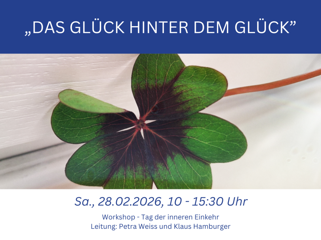 „Das Glück hinter dem Glück!“