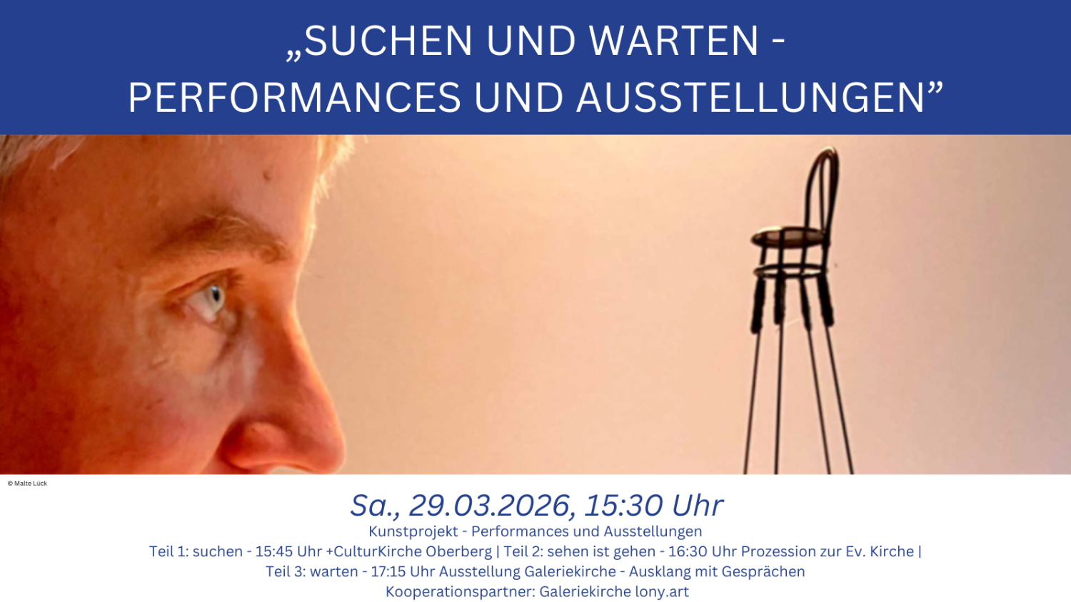 5 - suchen und warten Performances und Ausstellungen