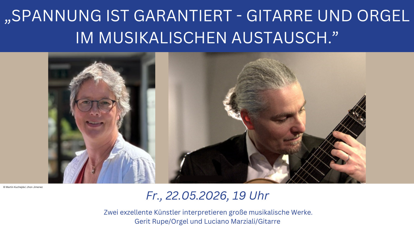 9 - Spannung ist garantiert - Gitarre und Orgel im musikalischen Austausch