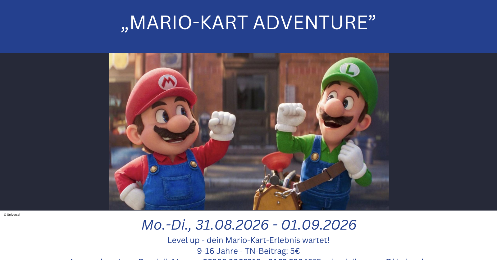 „Mario-Kart Adventure.“