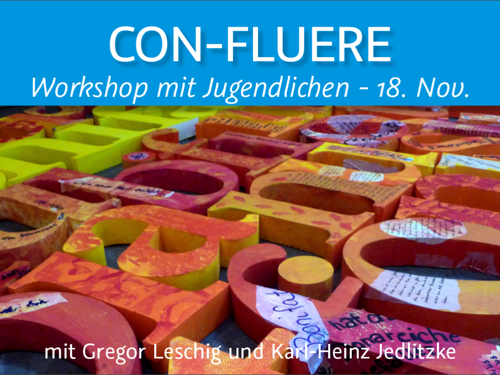 CON-FLUERE Workshop mit Jugendlichen