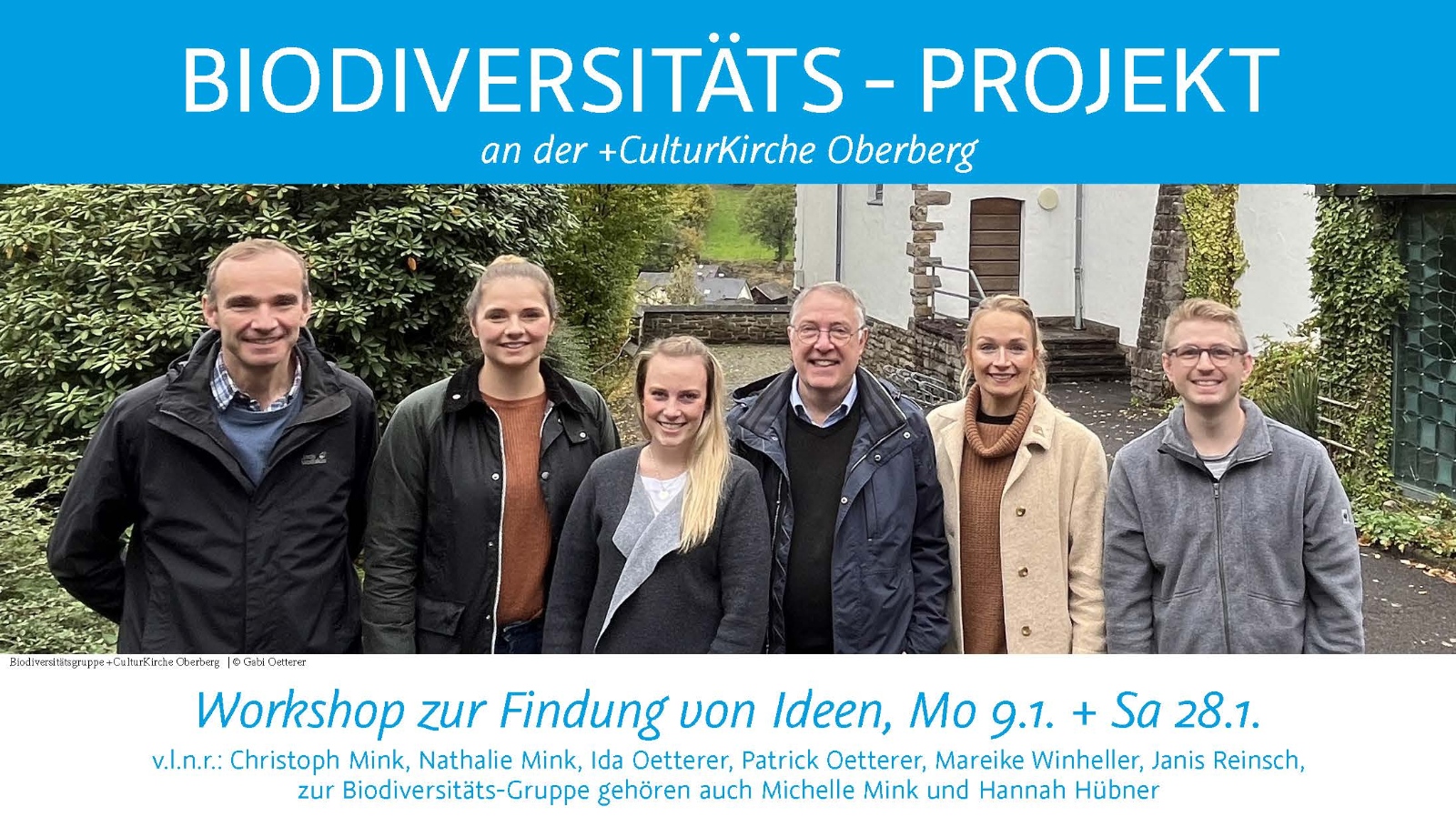 Biodiversitätsgruppe an der +CulturKirche Oberberg