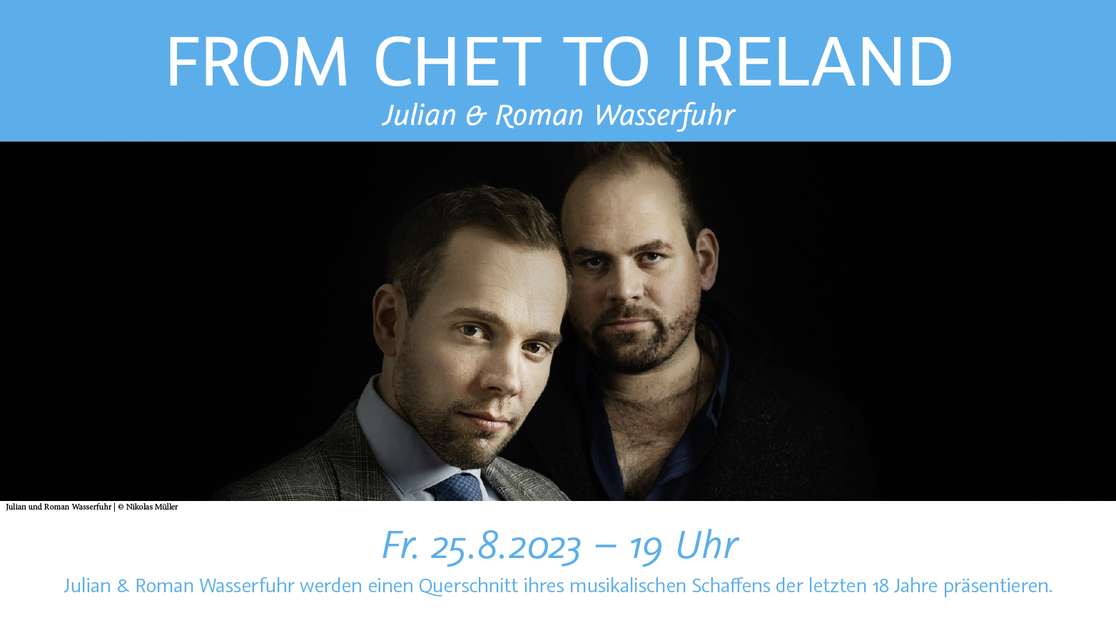 Julian und Roman Wasserfuhr