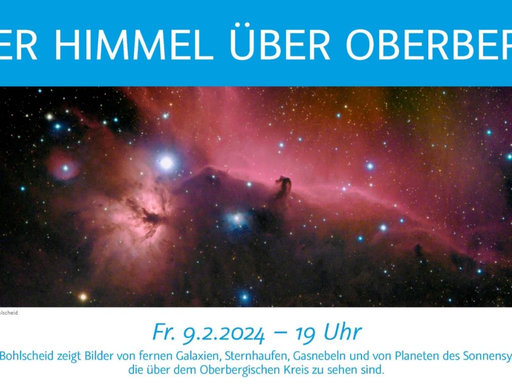 Der Himmel über Oberberg | Faszination Weltall