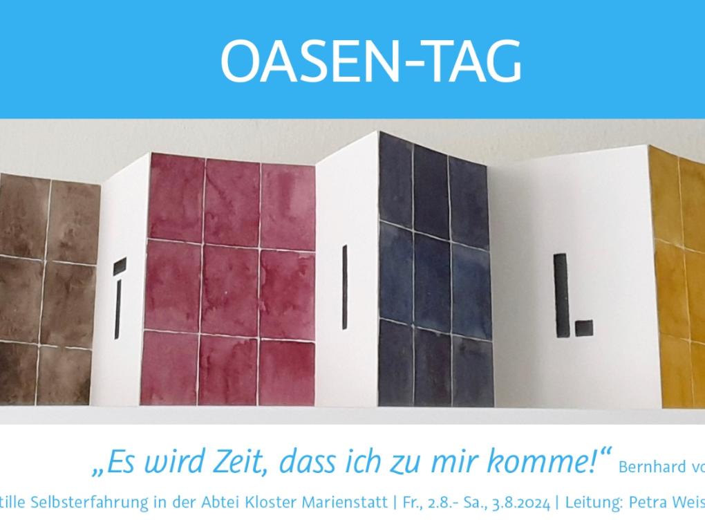 Oasentag 'Stille' | 2.8.-3.8.2024